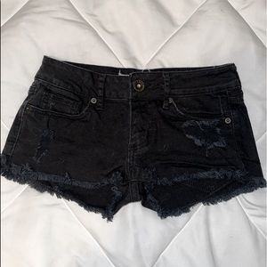 Bullhead Black Jean Shorts